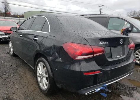 2020 Mercedes-Benz A 220 из США, поврежденный, VIN WDD3G4EB1LW039195